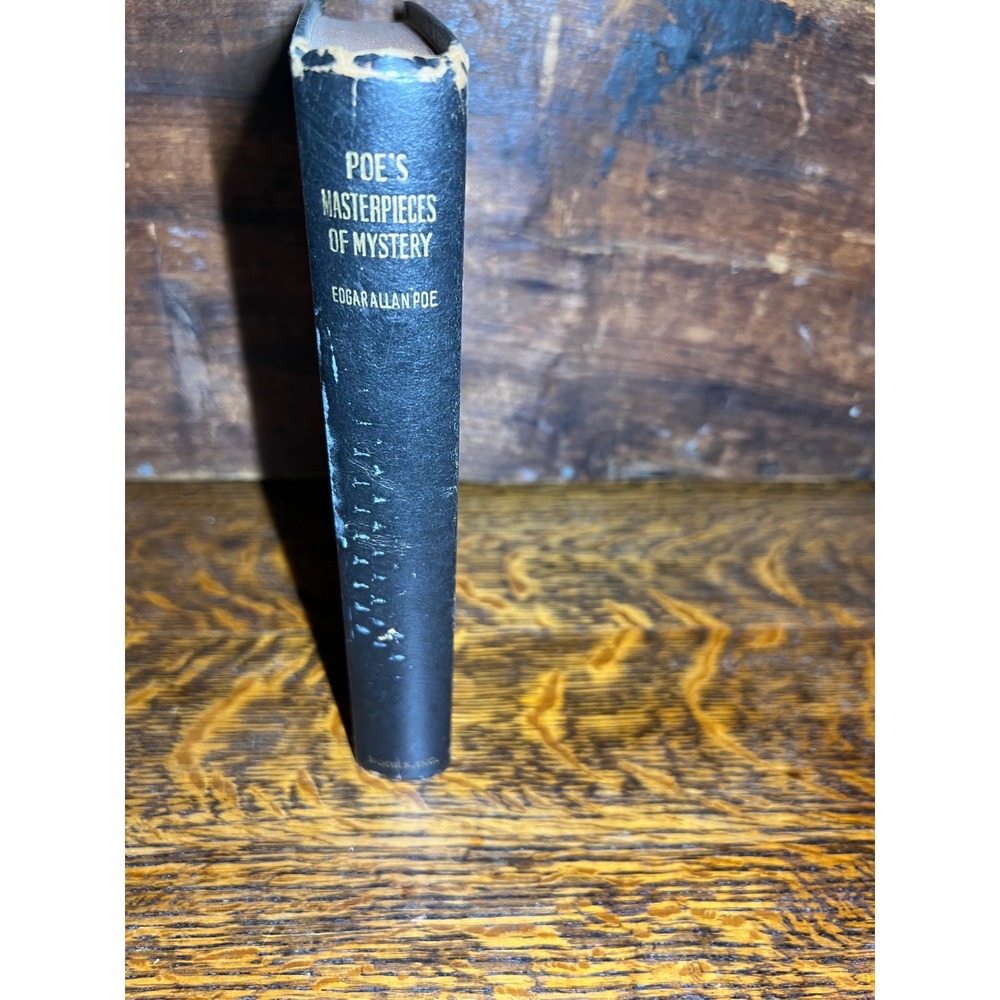 Edgar Allan Poe Masterpieces of Mystery Books Inc World's Popular Classics Book